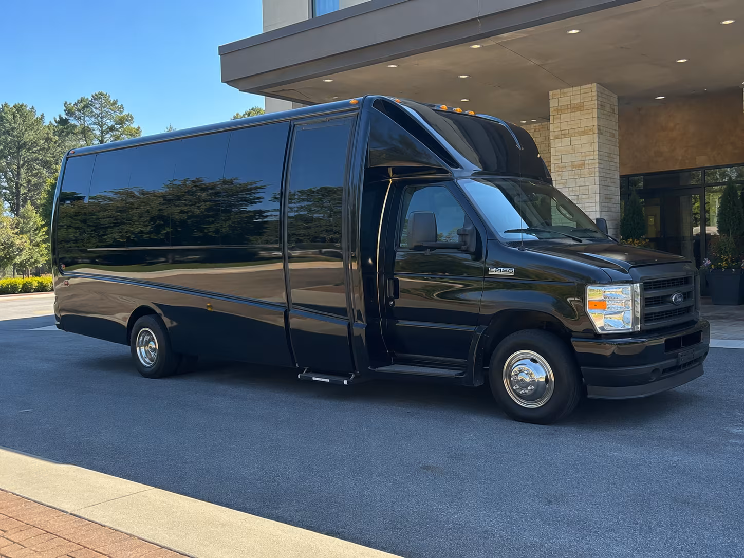 goodyear corporate event transportation onboard seating